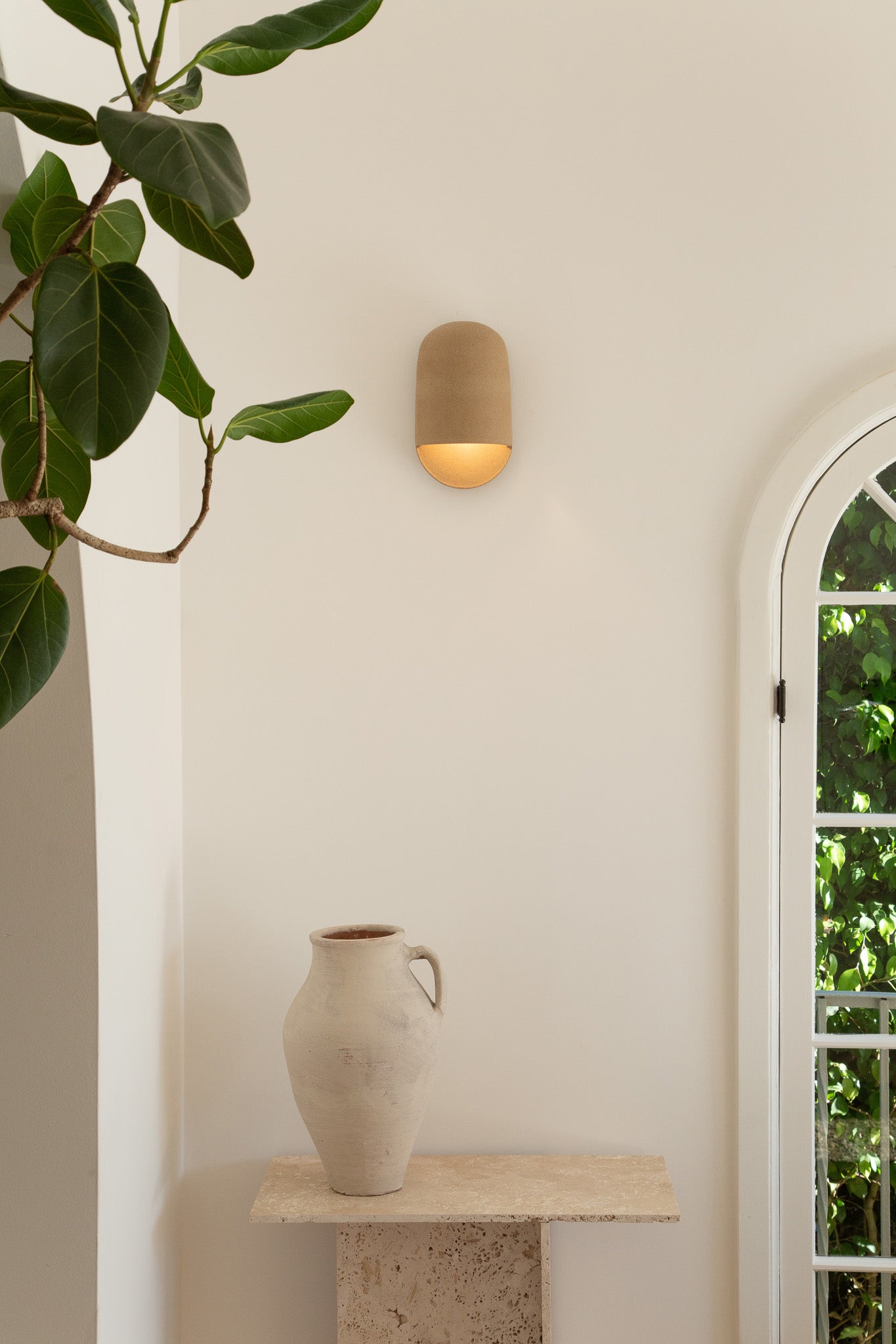 Tera Sconce Unglazed