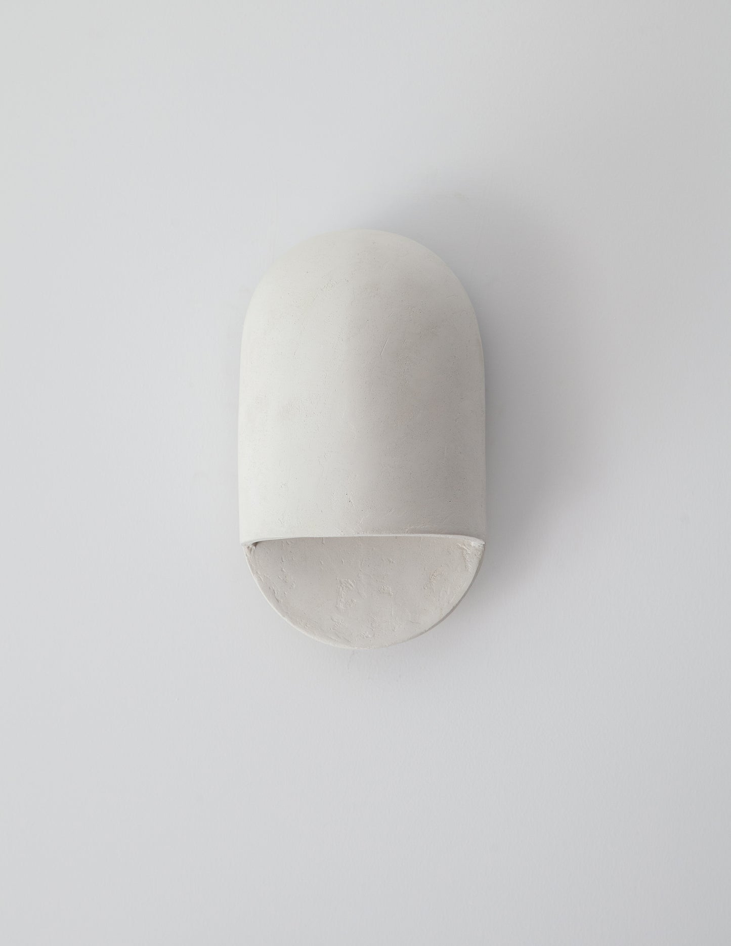 Tera Sconce in Lime Plaster White
