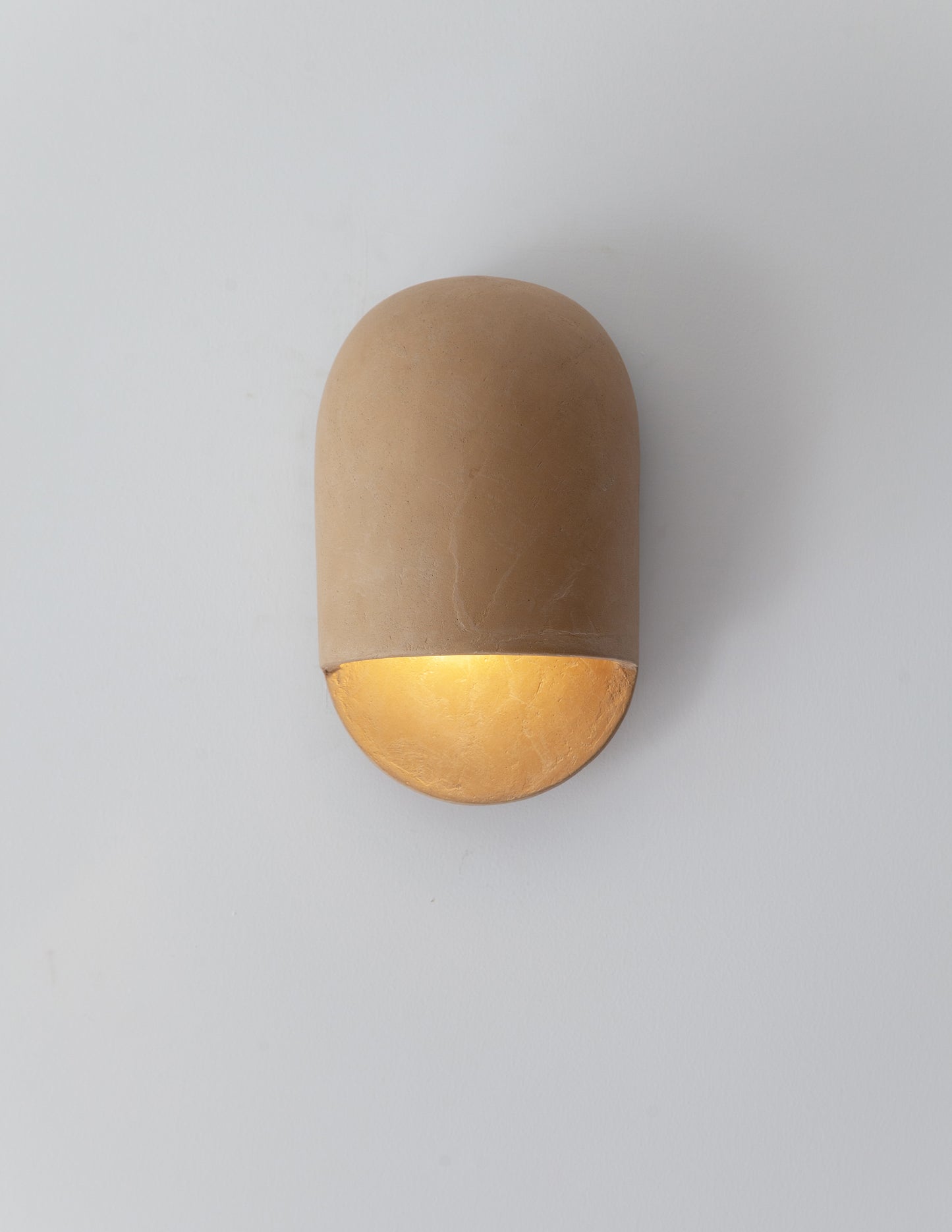 Tera Sconce Lime Plaster