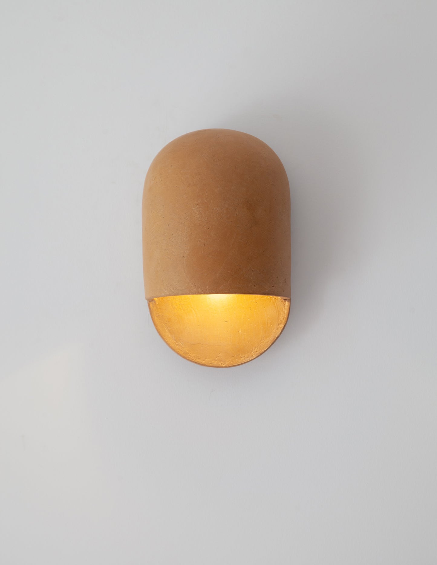 Tera Sconce Lime Plaster