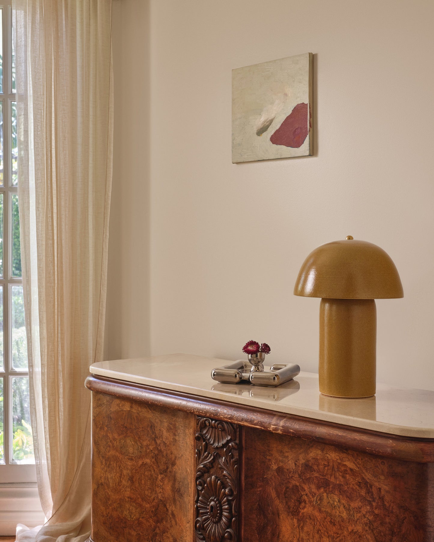 Tera Lamp Glazed
