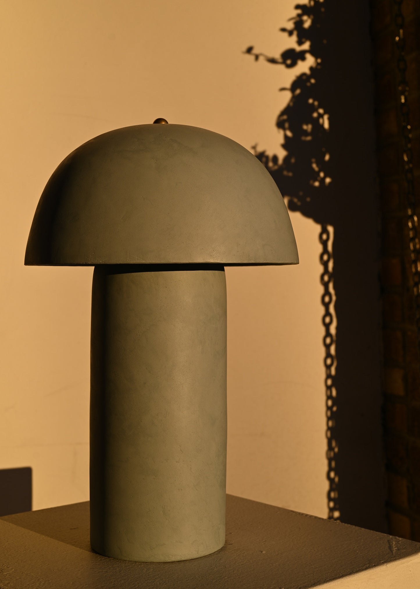 Tera Lamp in Lime Plaster - L (Sample)