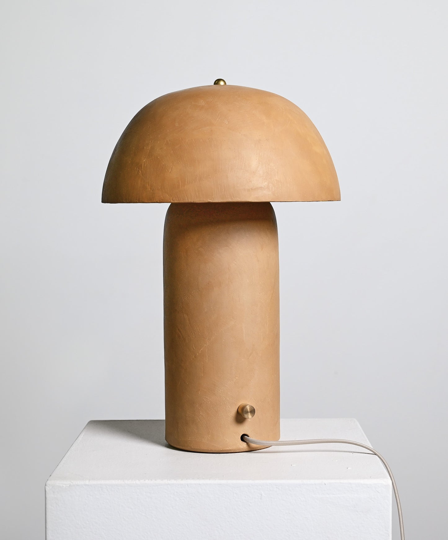 Tera Lamp in Siena Lime Plaster - XL