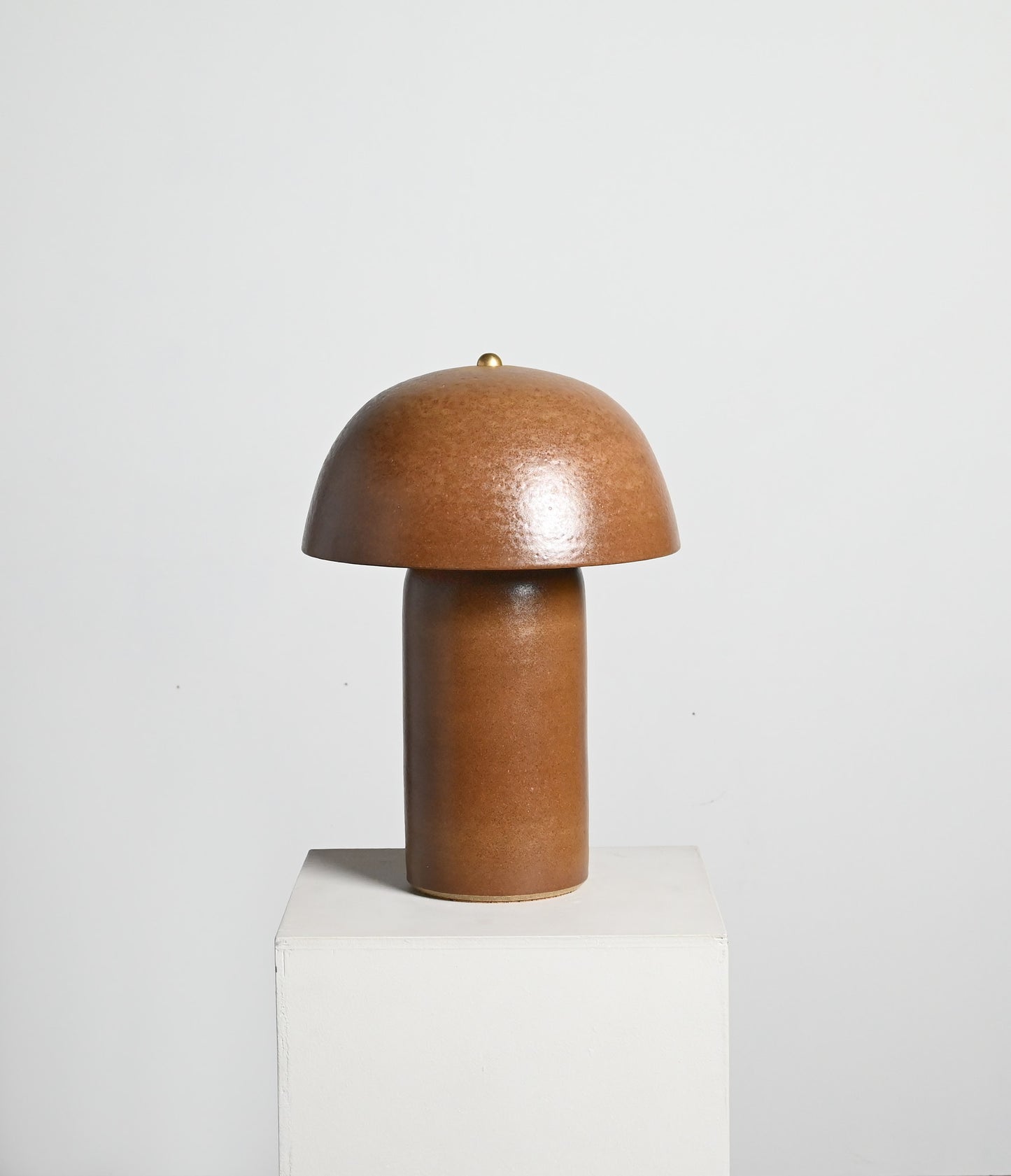 Tera Lamp Glazed - Umber