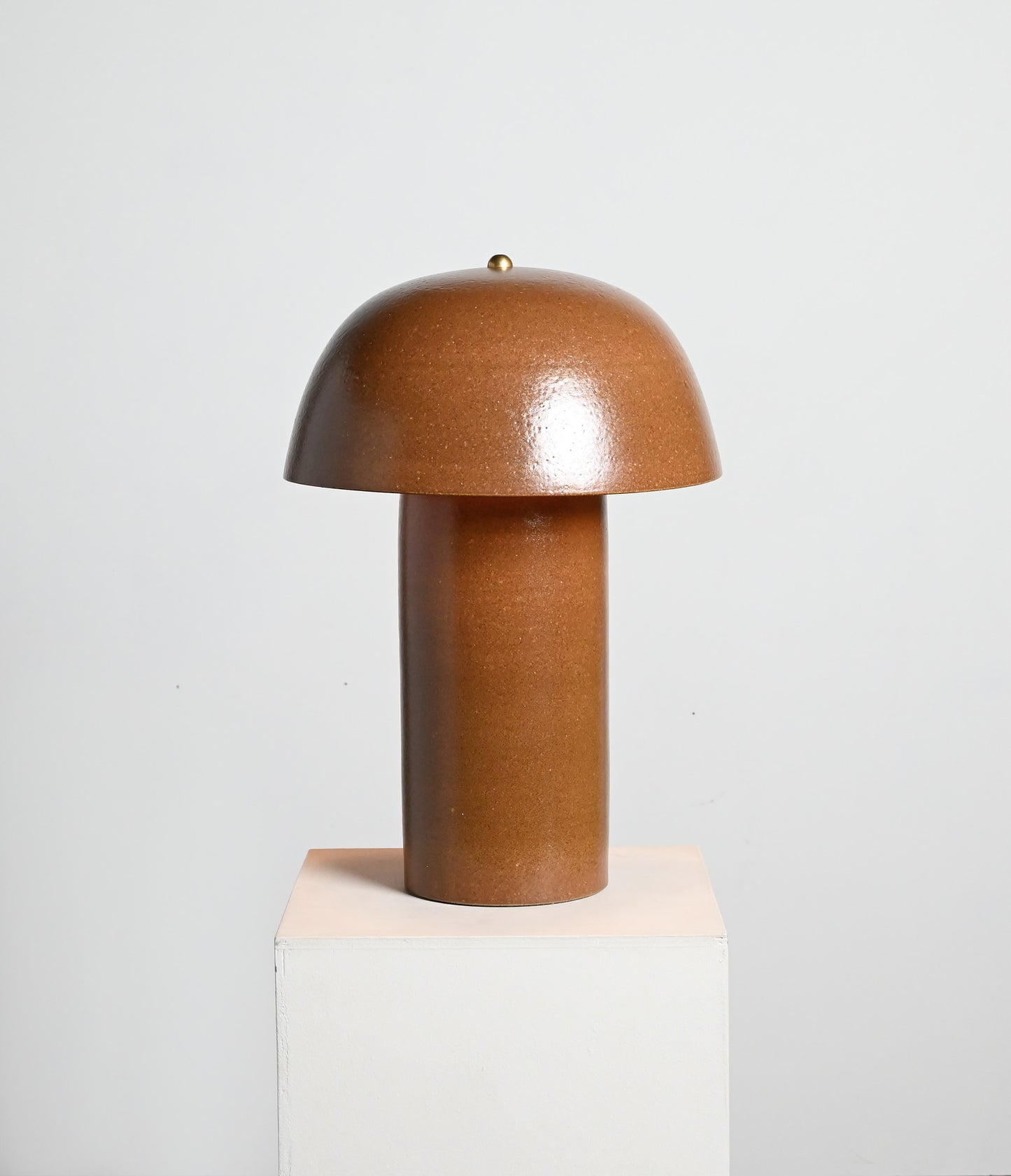 Tera Lamp Glazed - Umber