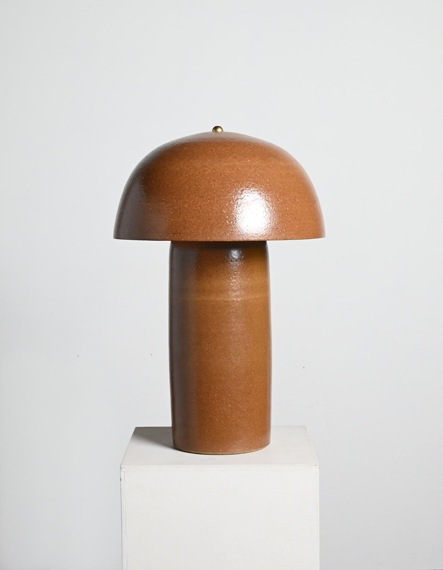 Tera Lamp Glazed - Umber