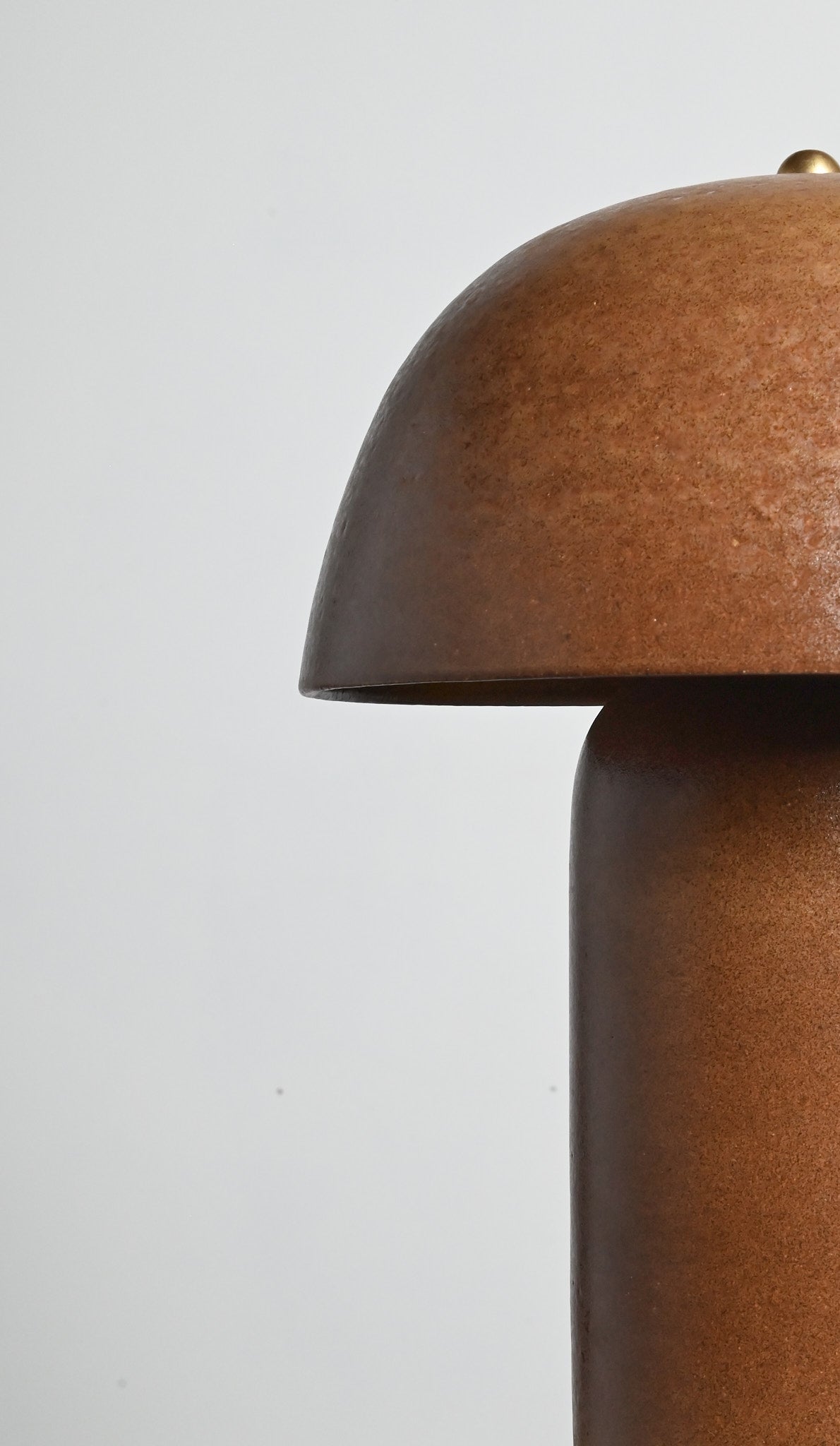 Tera Lamp Glazed - Umber