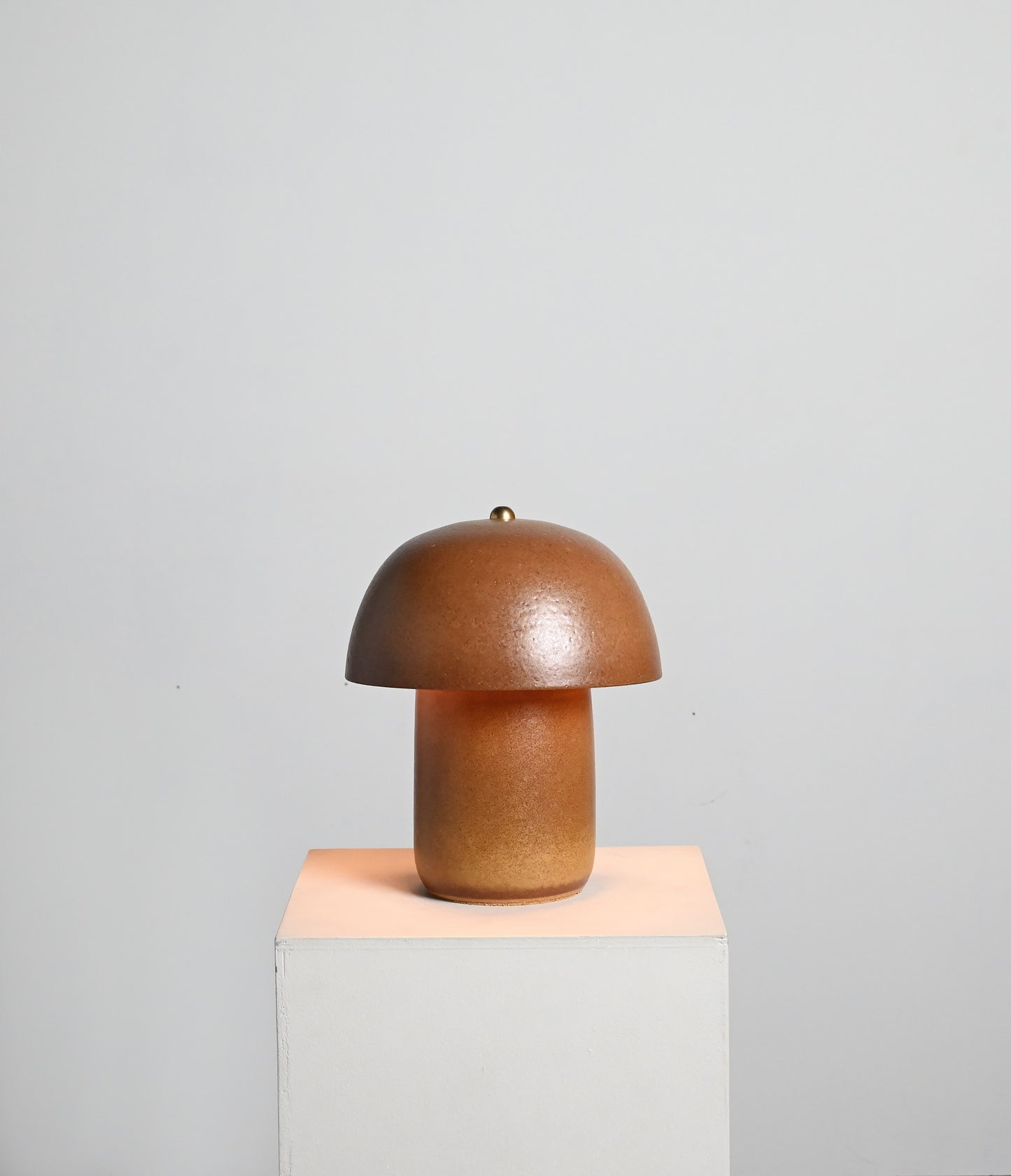 Tera Lamp in Glazed Umber - Mini
