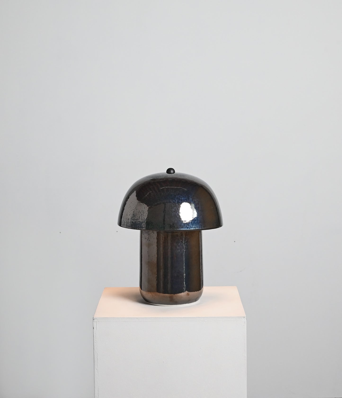 Tera Lamp in Dark Chrome - Mini