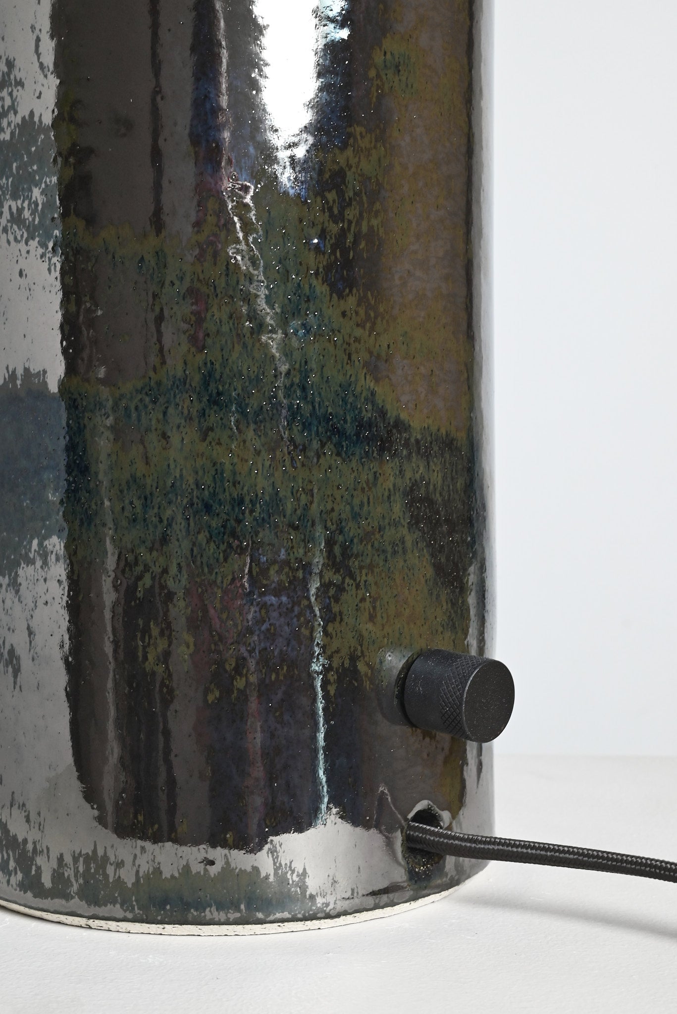 Tera Lamp in Dark Chrome - Mini
