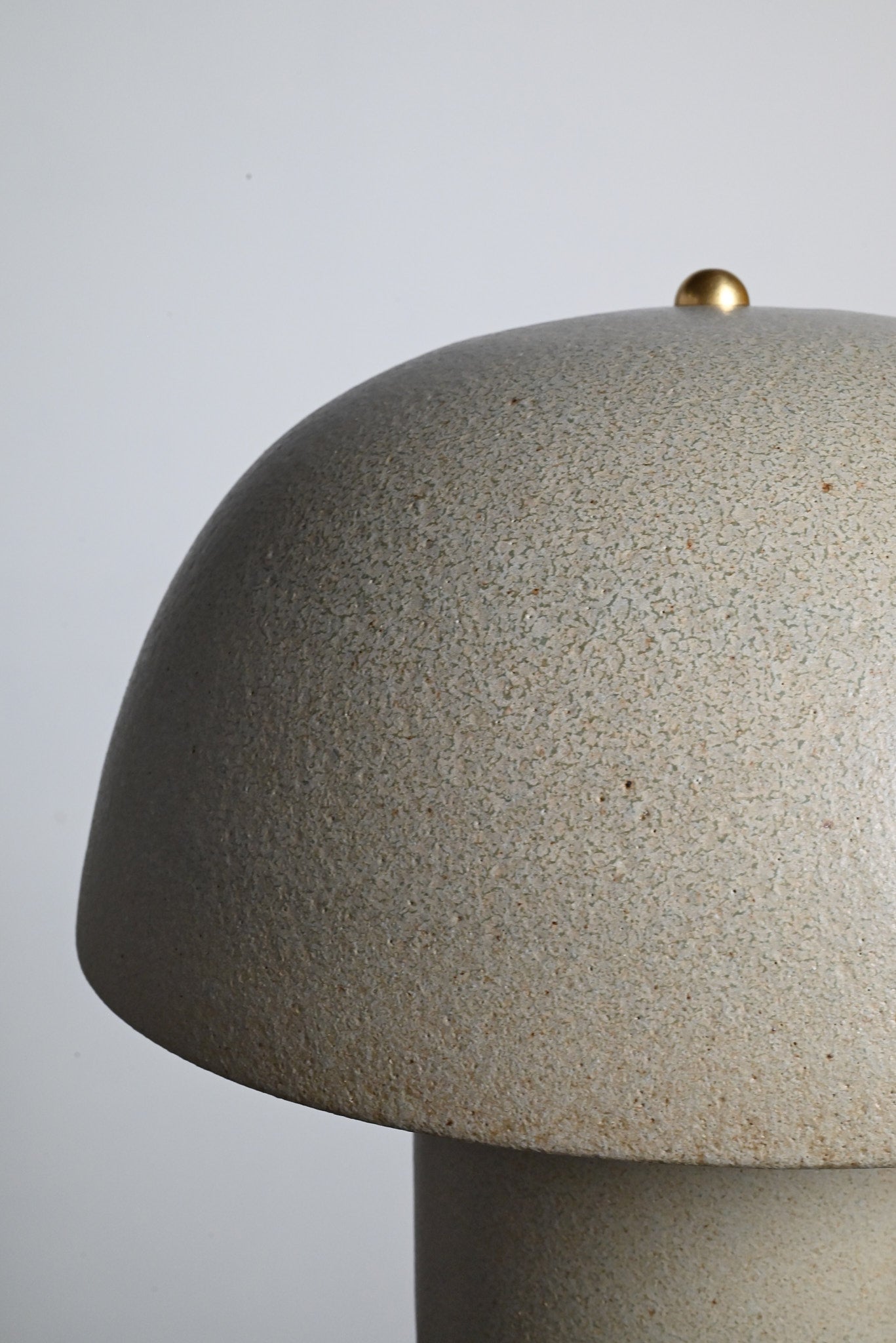 Tera Lamp in Glazed Agate - L