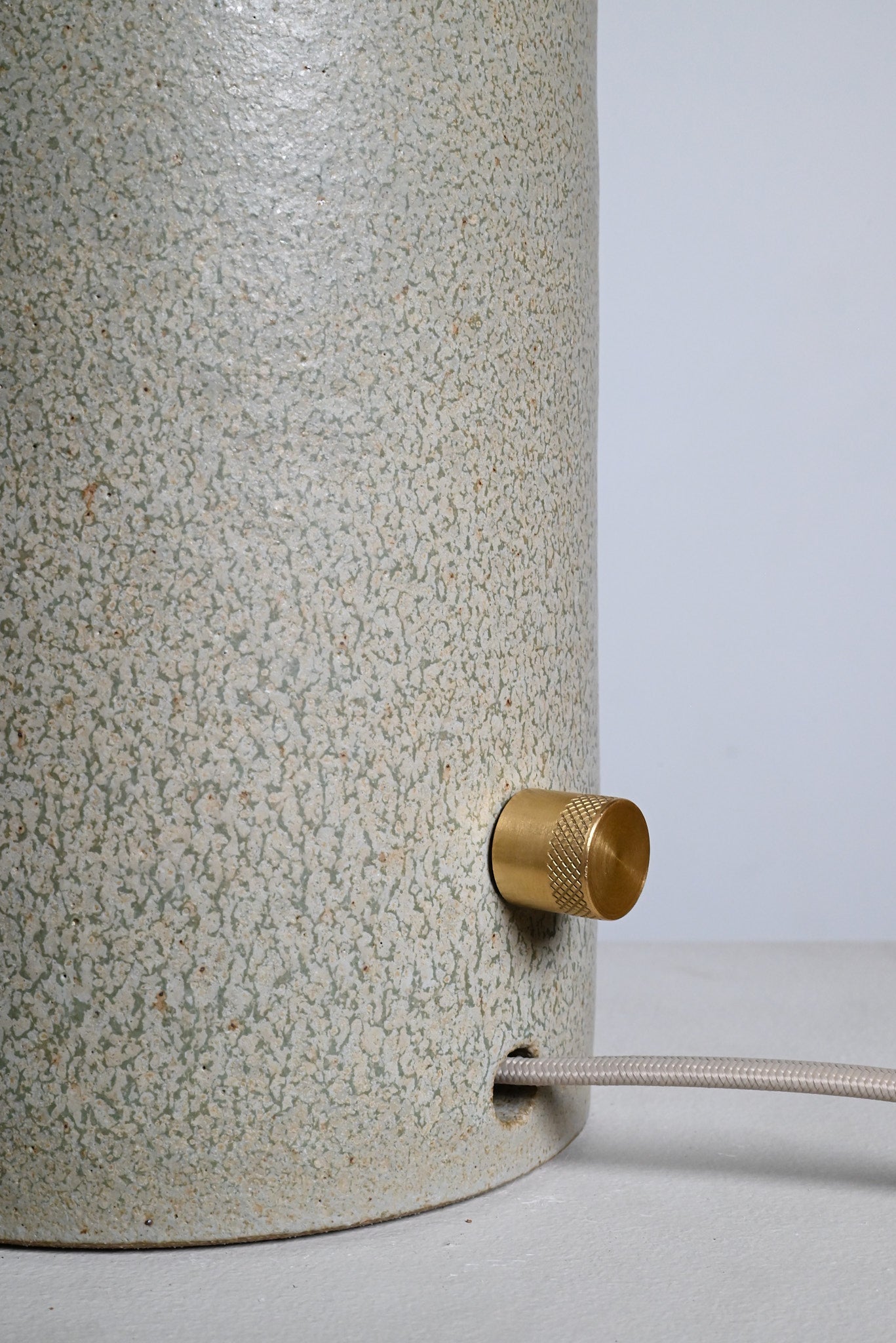 Tera Lamp Glazed - Agate
