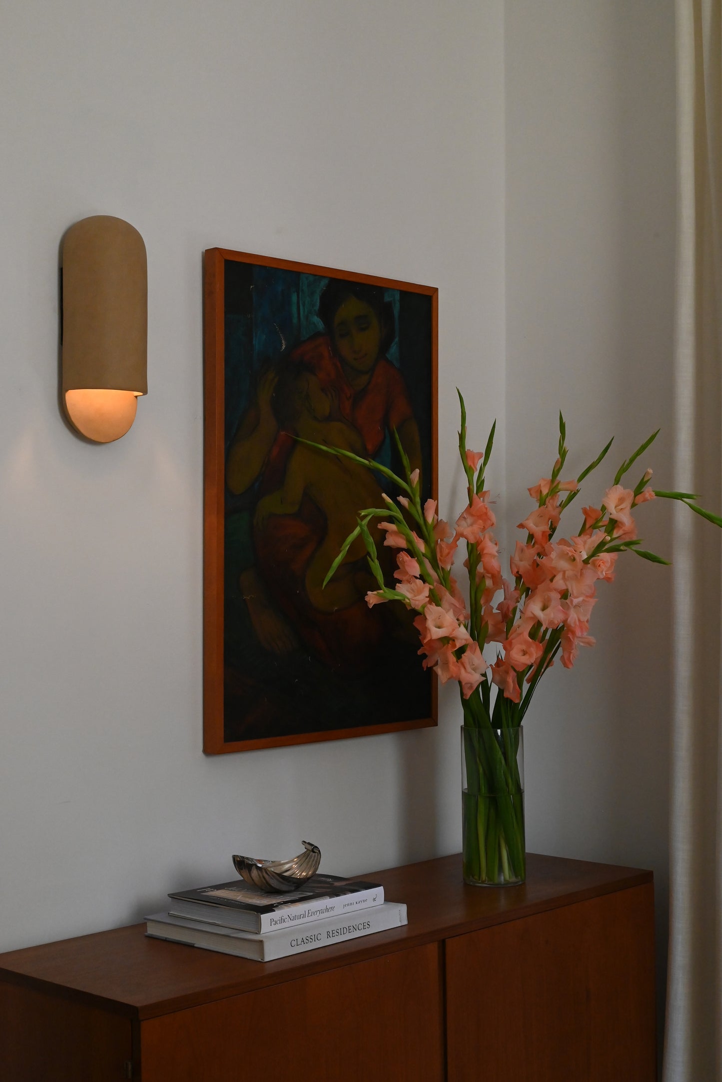 Tera Sconce Unglazed - Large