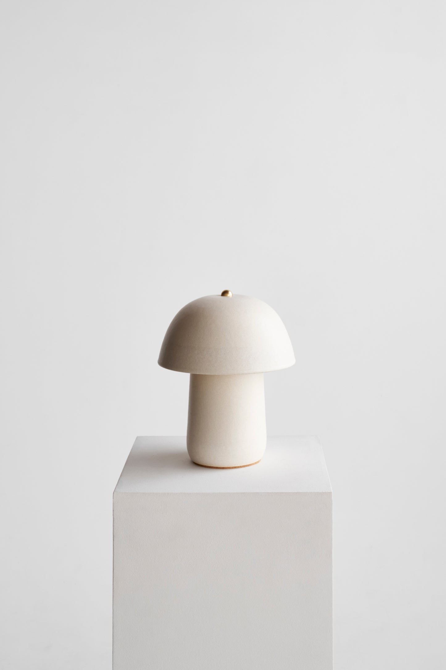 Ceramicah Tera Lamp Glazed Ivory Mini