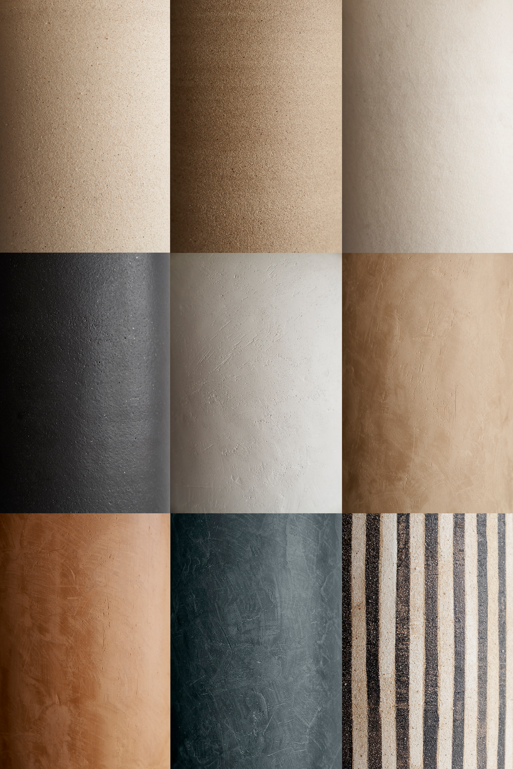Ceramicah standard finish samples
