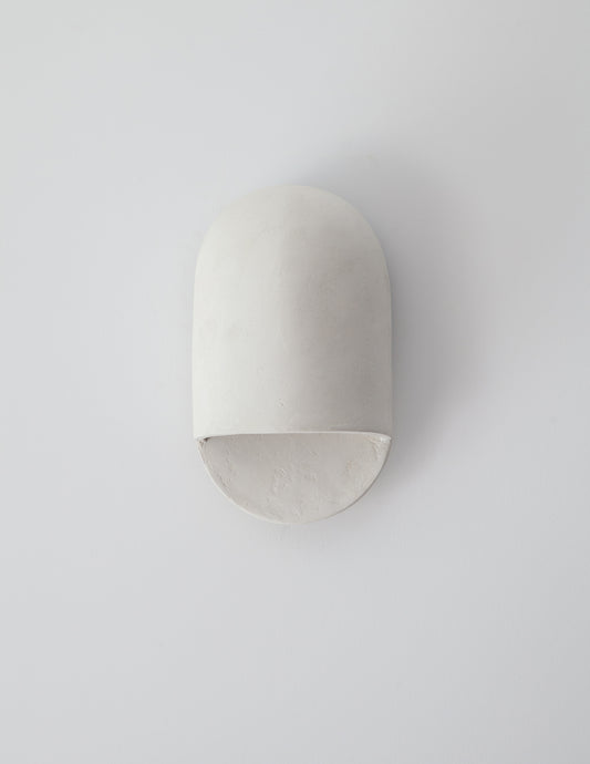Tera Sconce Lime Plaster
