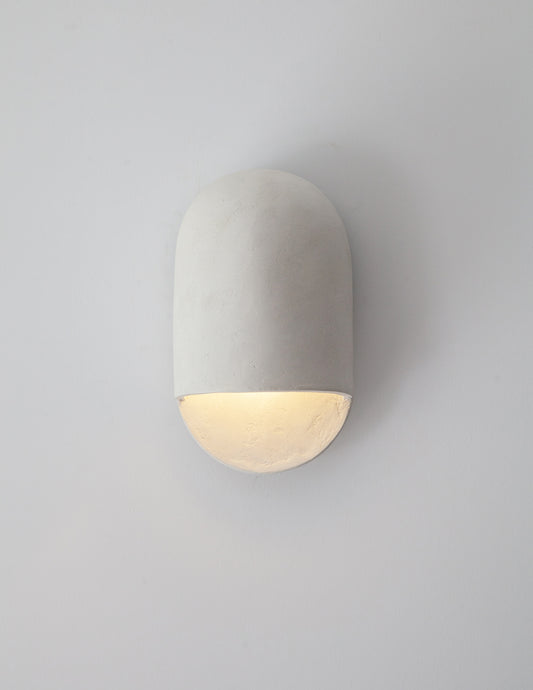 Tera Sconce - Lime Plaster White