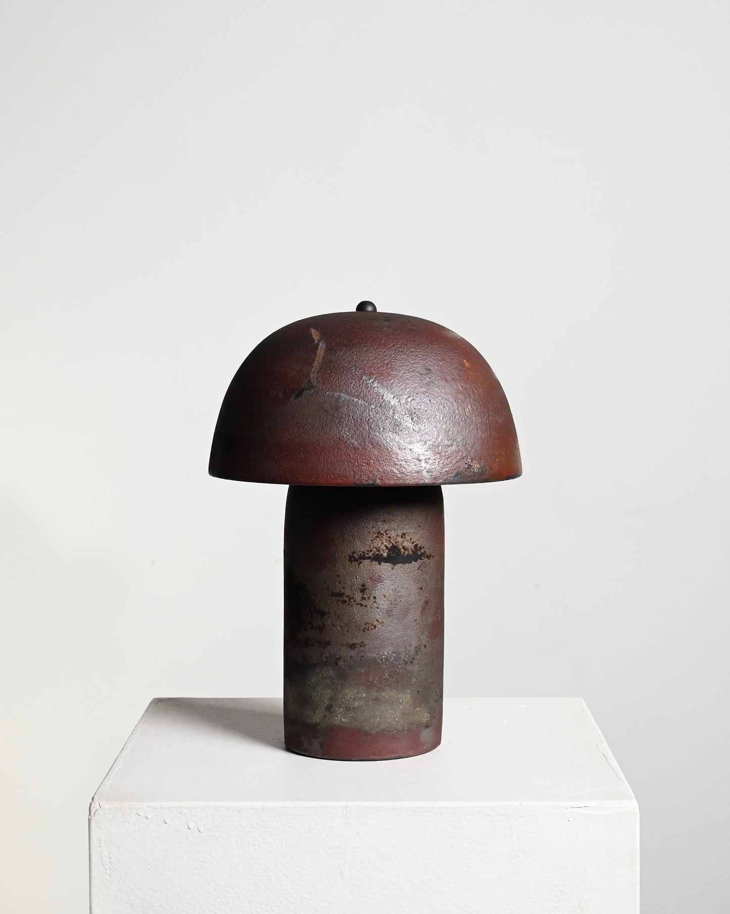 Tera Lamp in Black Velvet Raku - M (Second)