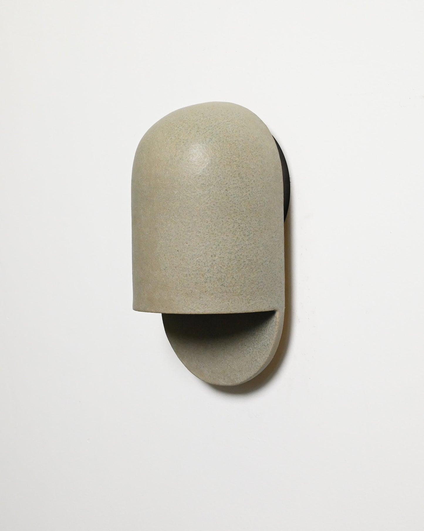 Tera Sconce in Glazed Agate (Sample)