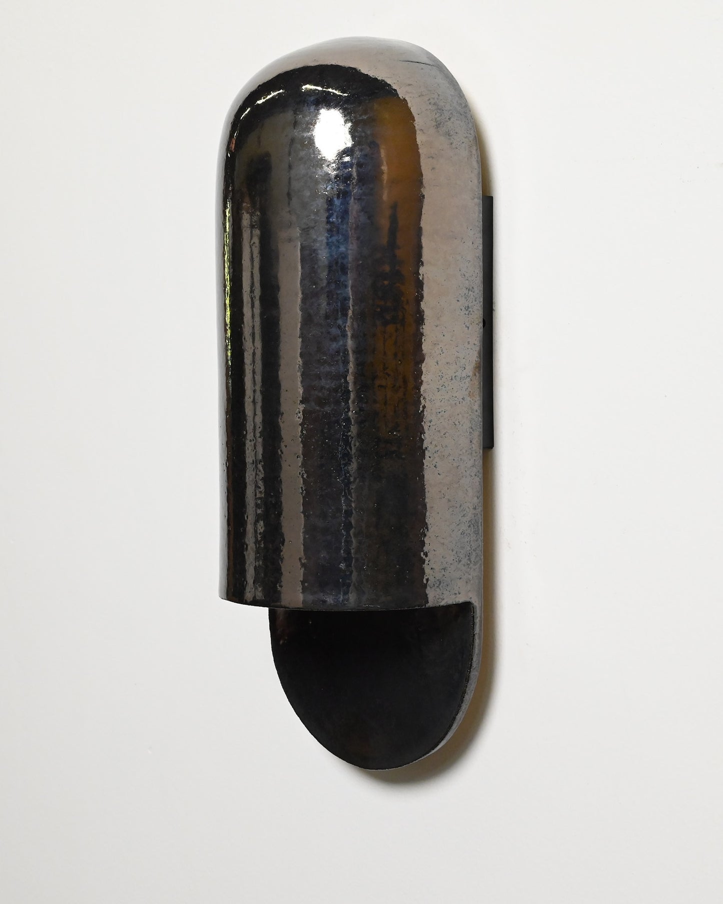 Tera Sconce in Dark Chrome - Large