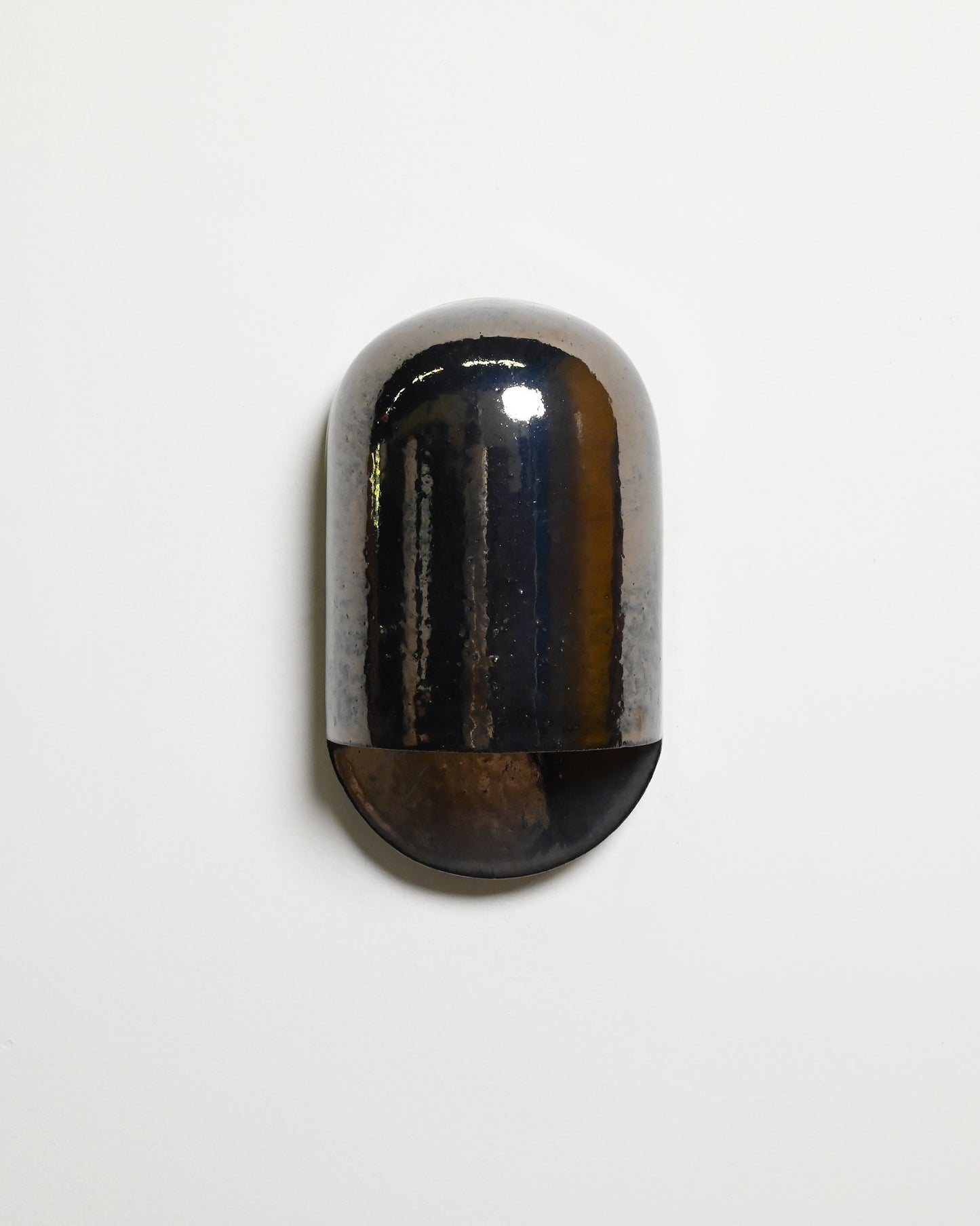 Tera Sconce Dark Chrome