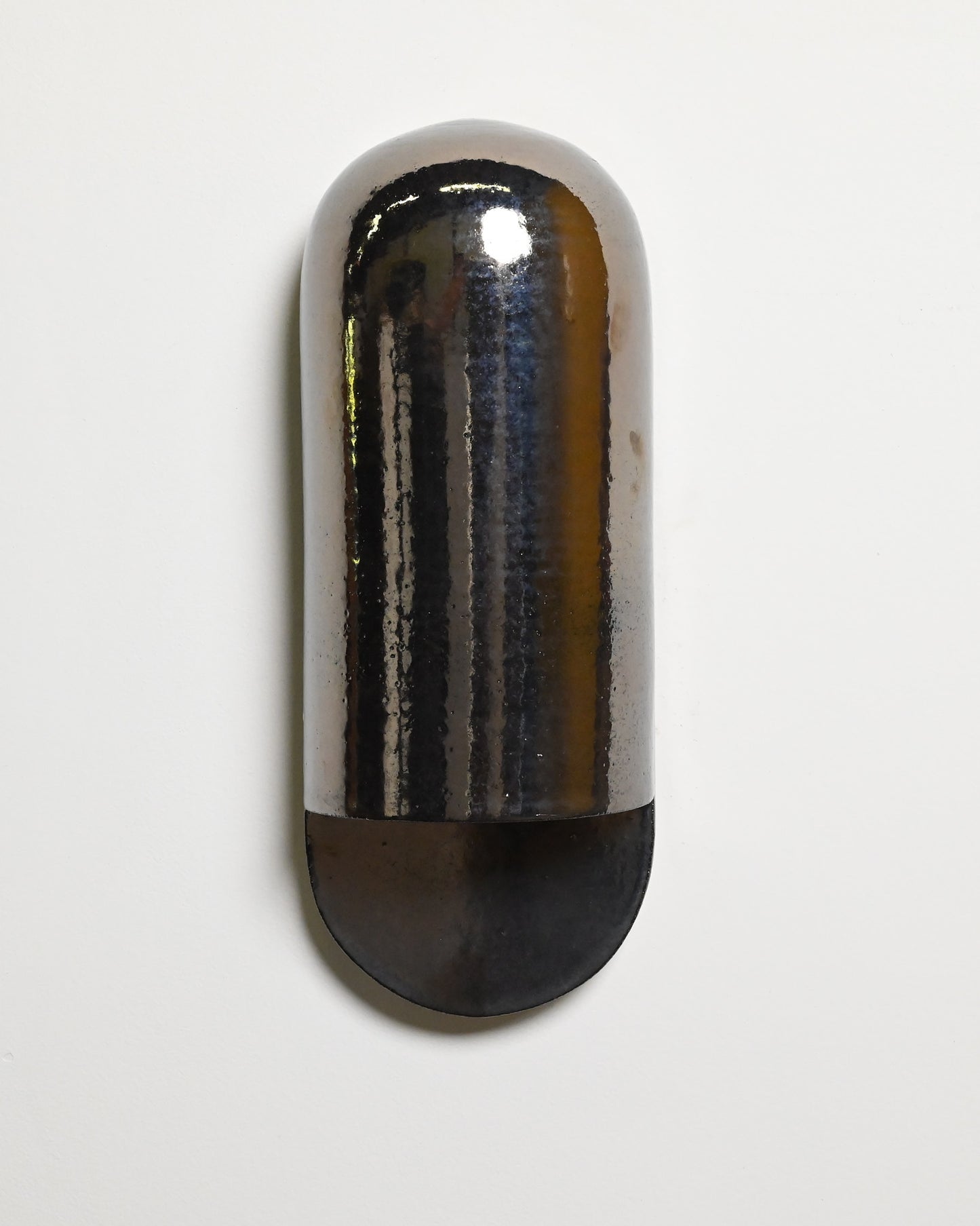 Tera Sconce in Dark Chrome - Large