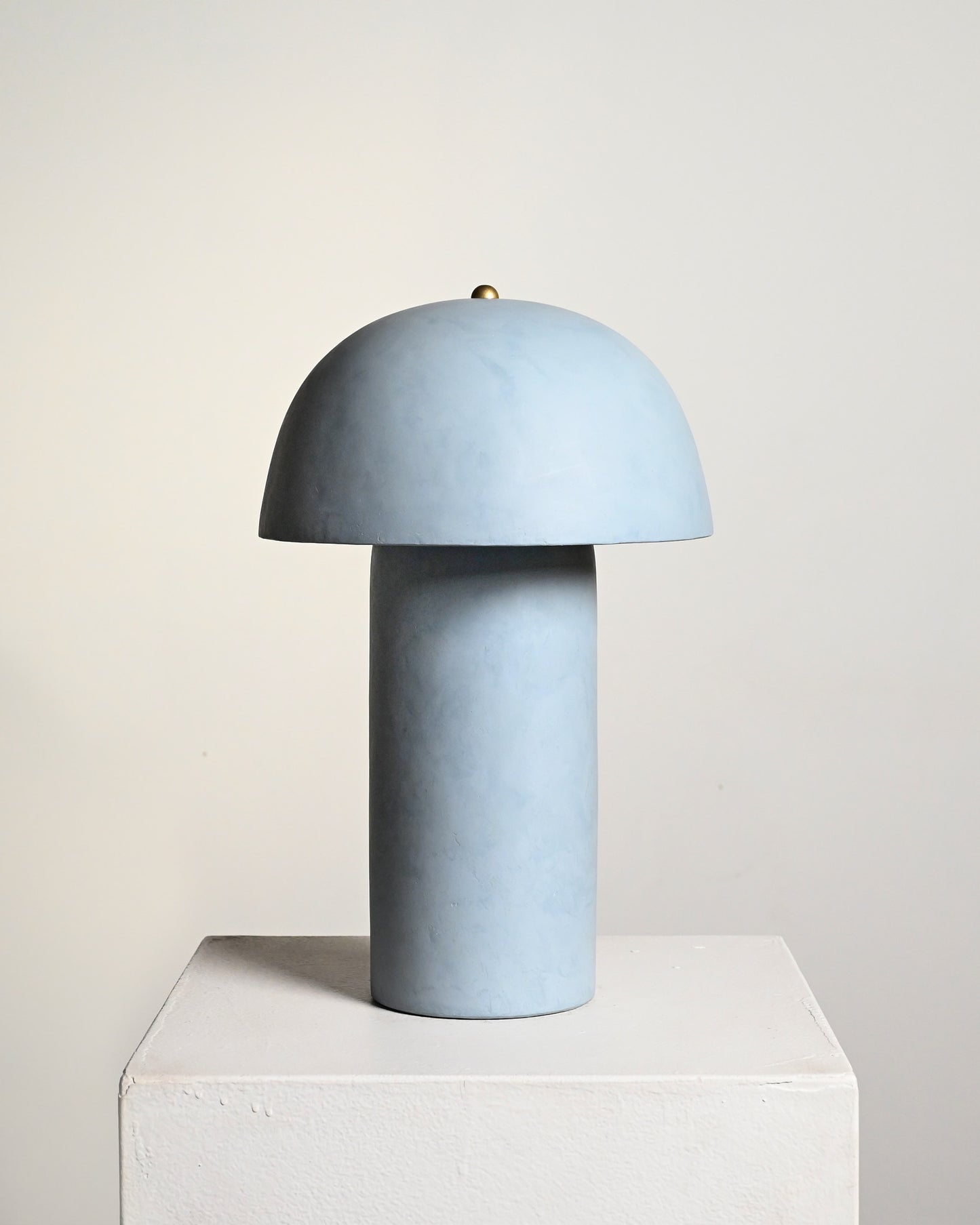 Tera Lamp in Lime Plaster - L (Sample)