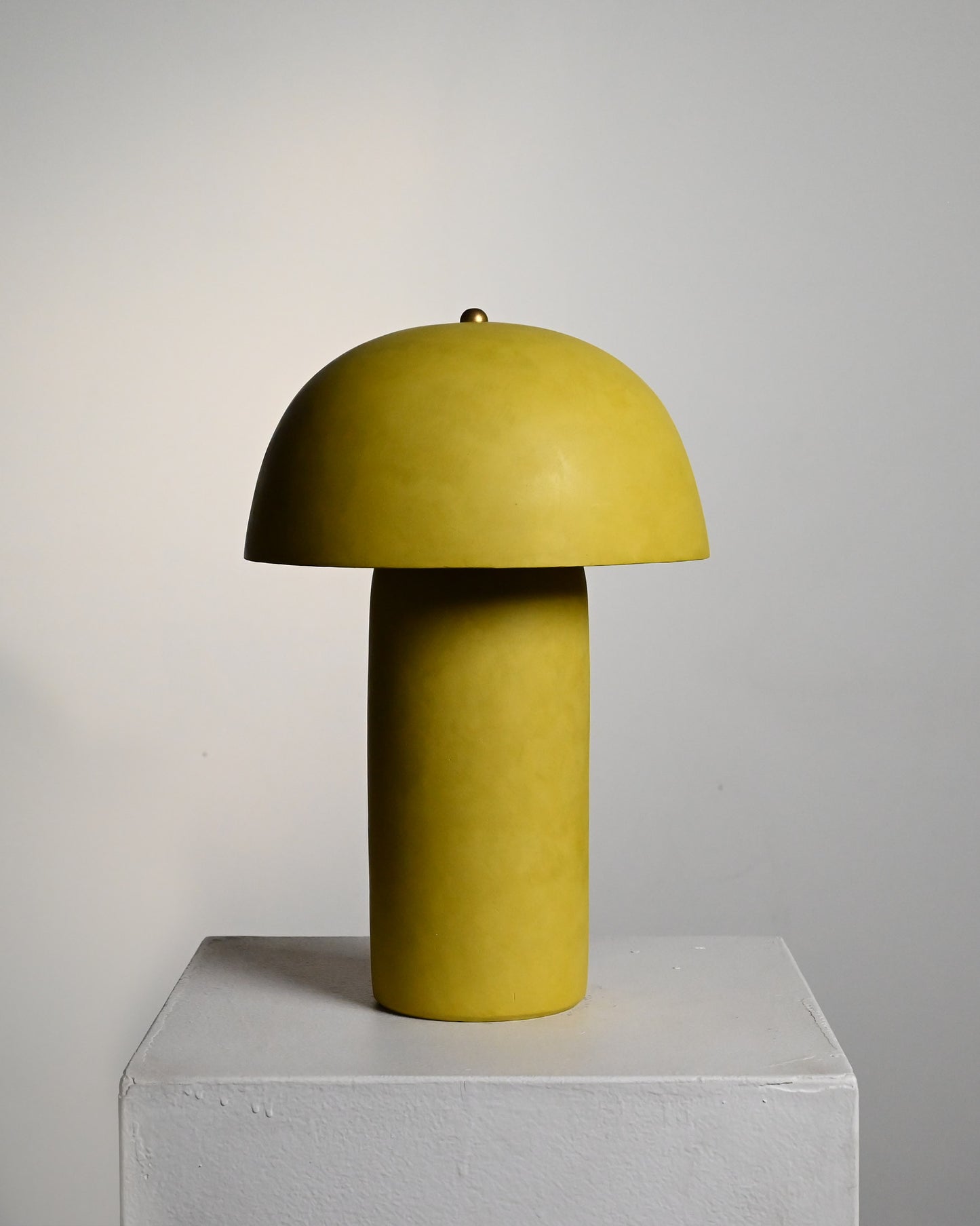 Tera Lamp in Lime Plaster 3 - L (Sample)