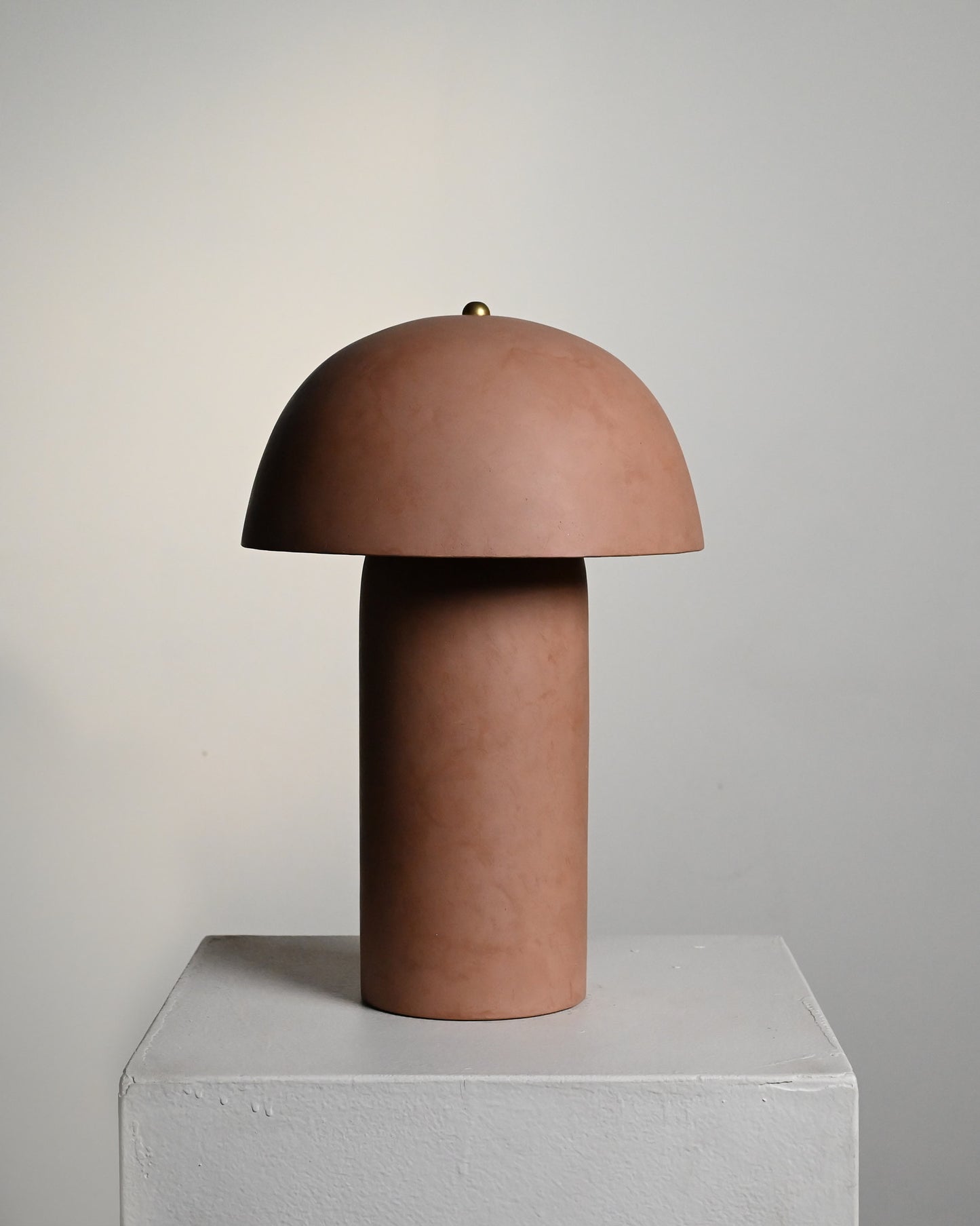 Tera Lamp in Lime Plaster 2 - L (Second)