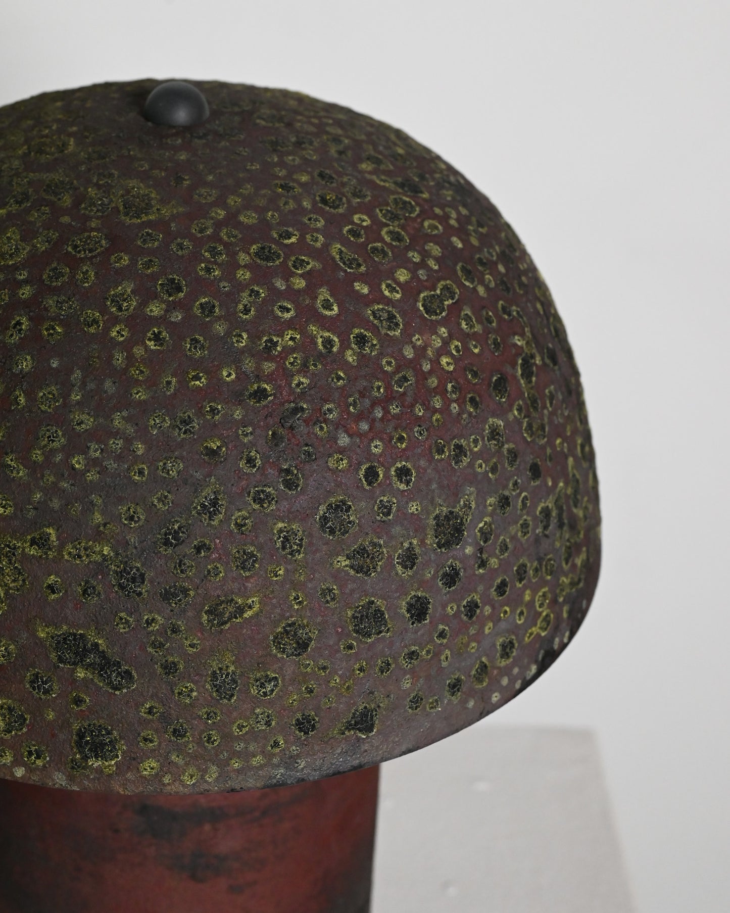 Tera Lamp in Black Velvet Raku 2 - M (Second)