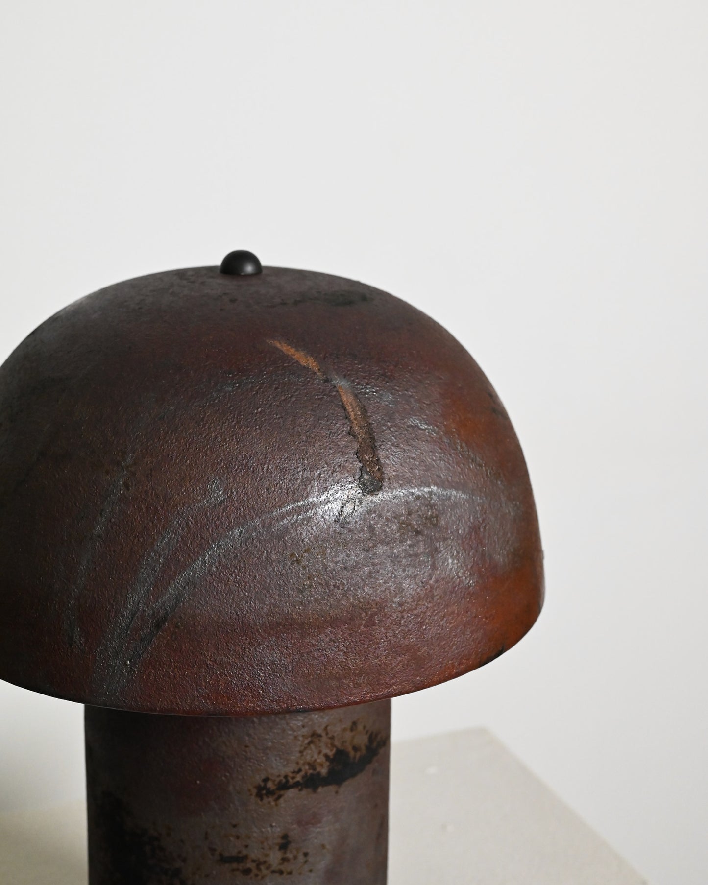 Tera Lamp in Black Velvet Raku - M (Second)