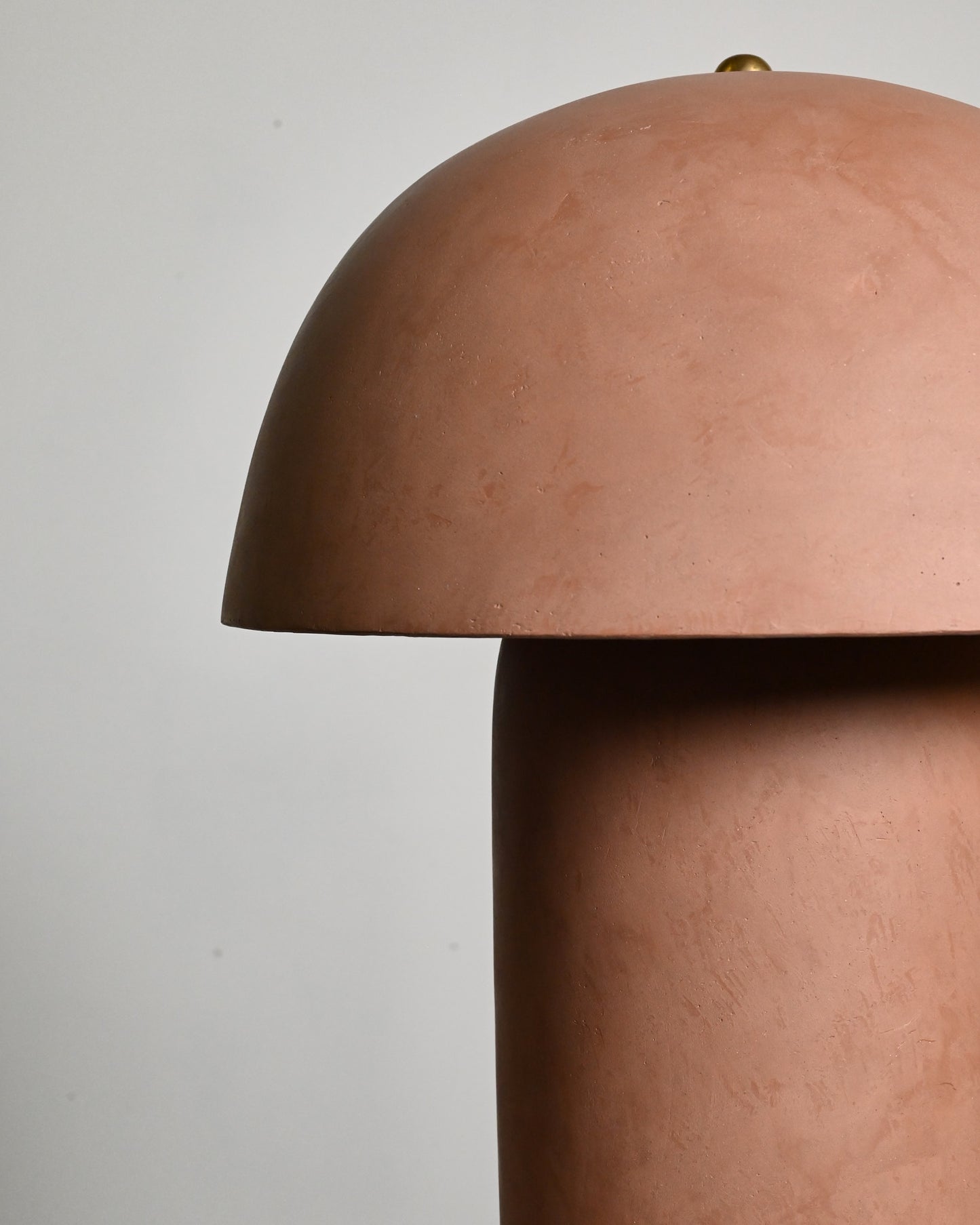 Tera Lamp in Lime Plaster 2 - L (Second)