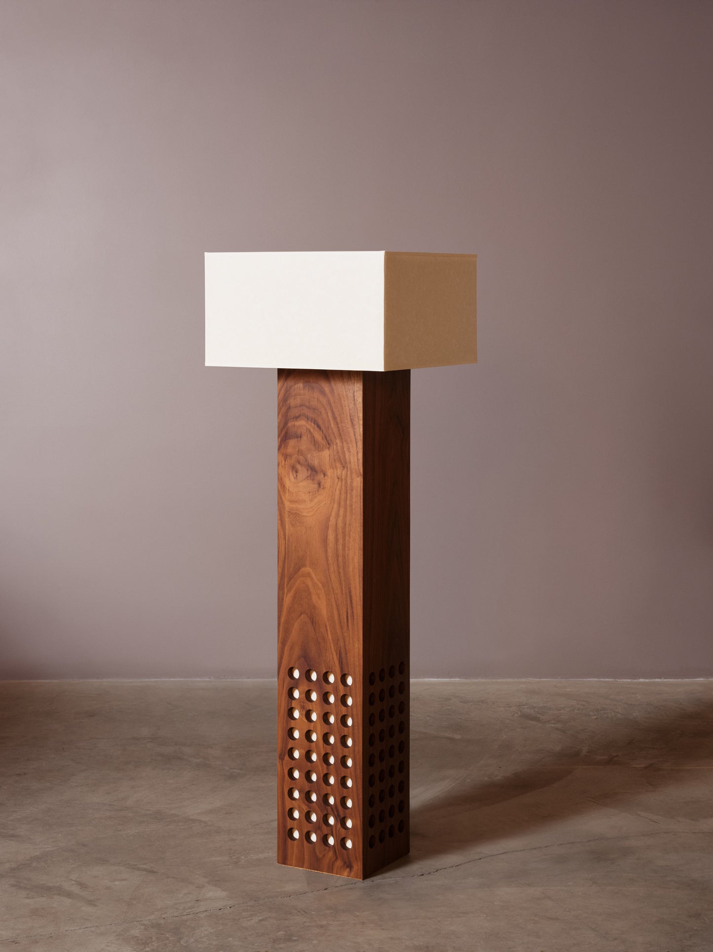 Cuadra Floor Lamp, Paper Shade
