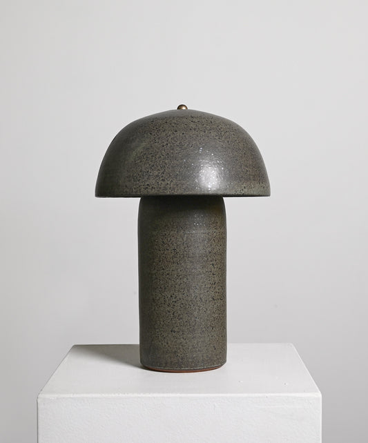 Tera Lamp in Dark Gray Speckle - Large