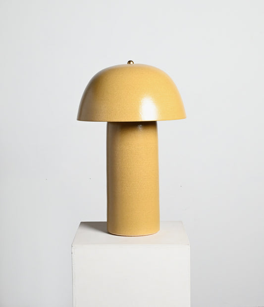 Tera Lamp Glazed - Ochre