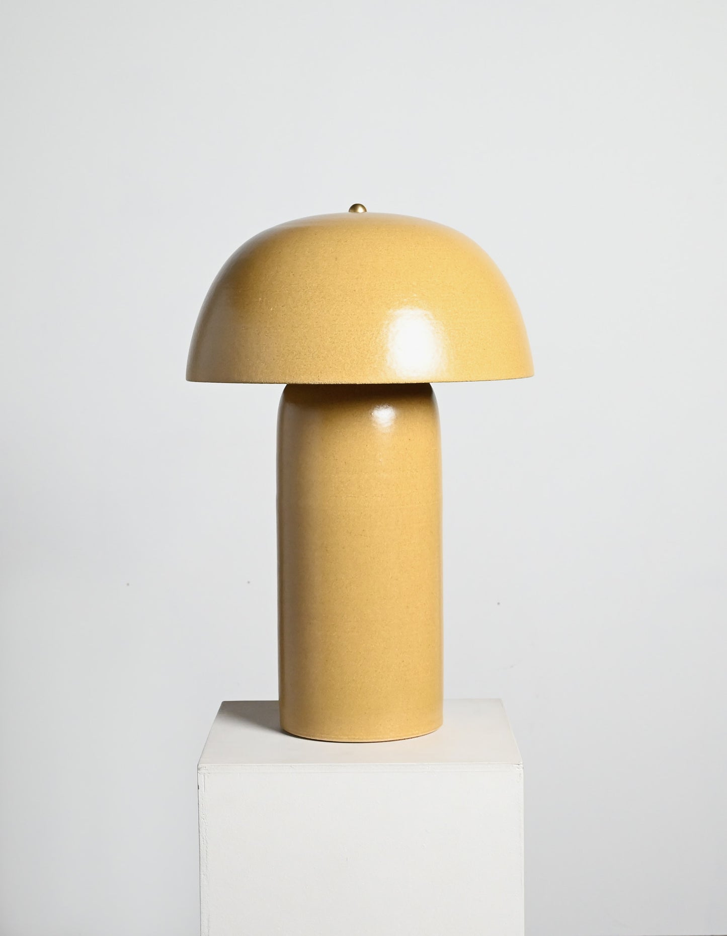 Tera Lamp Glazed - Ochre