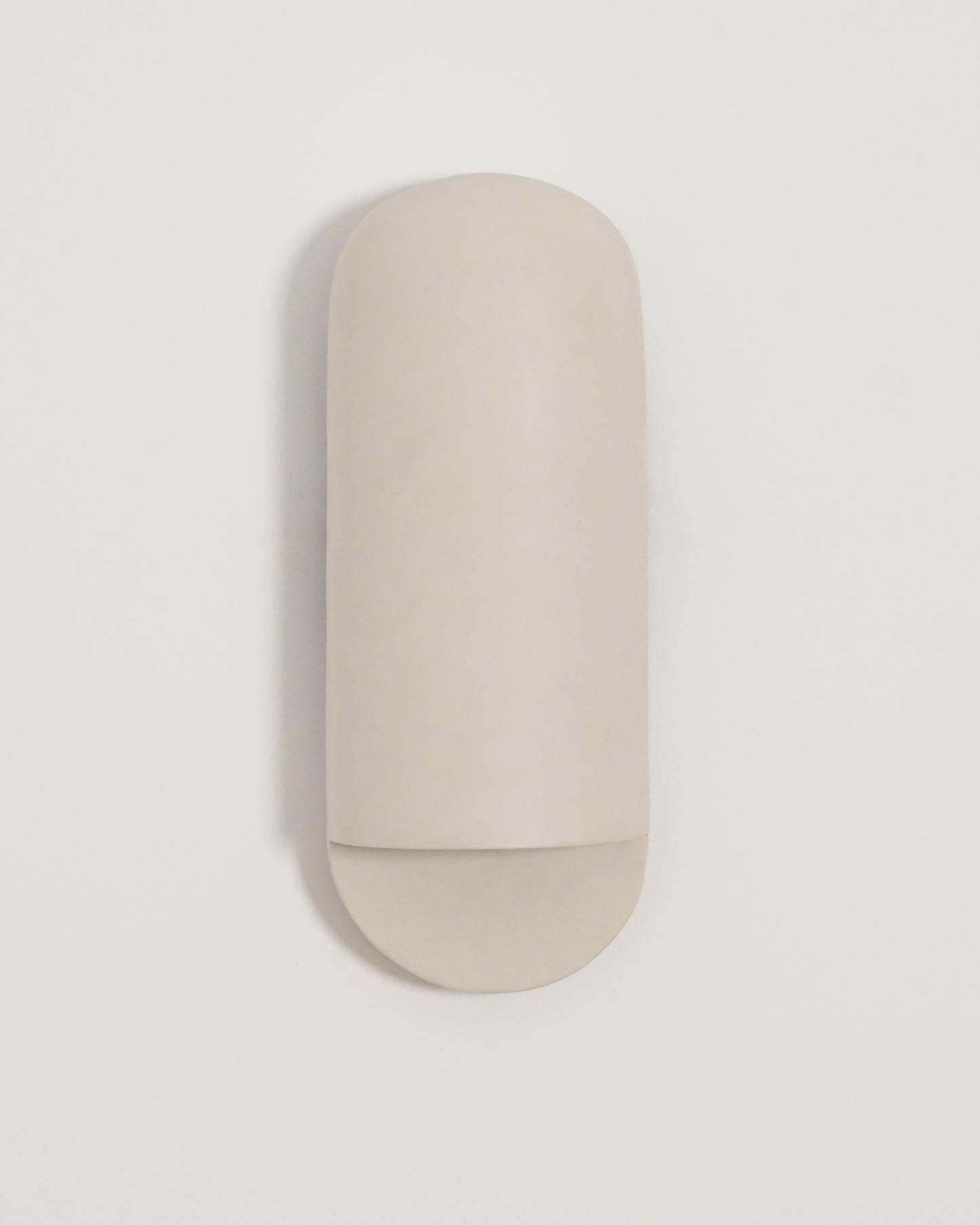 Tera Sconce Lime Plaster - Large