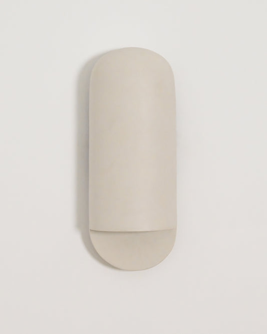 Tera Sconce Lime Plaster - Large