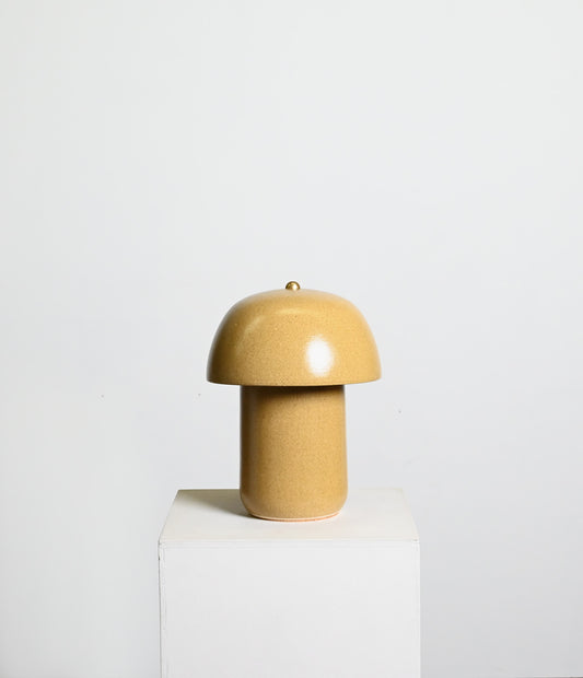 Tera Lamp in Glazed Ochre - Mini