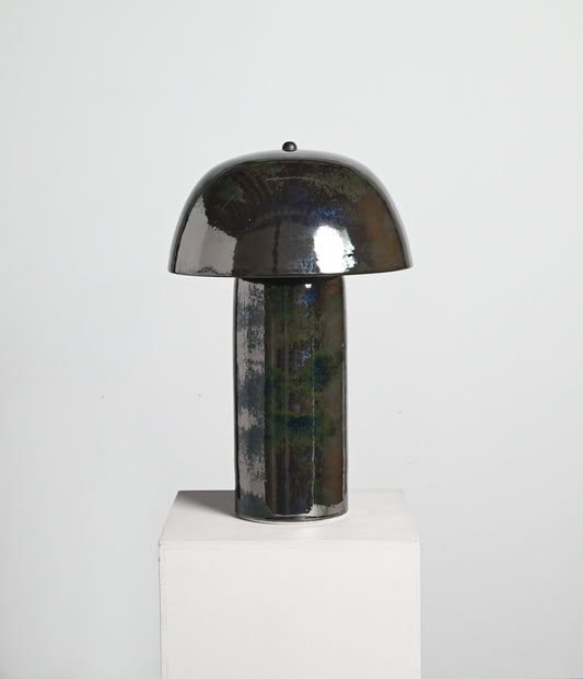 Tera Lamp Dark Chrome