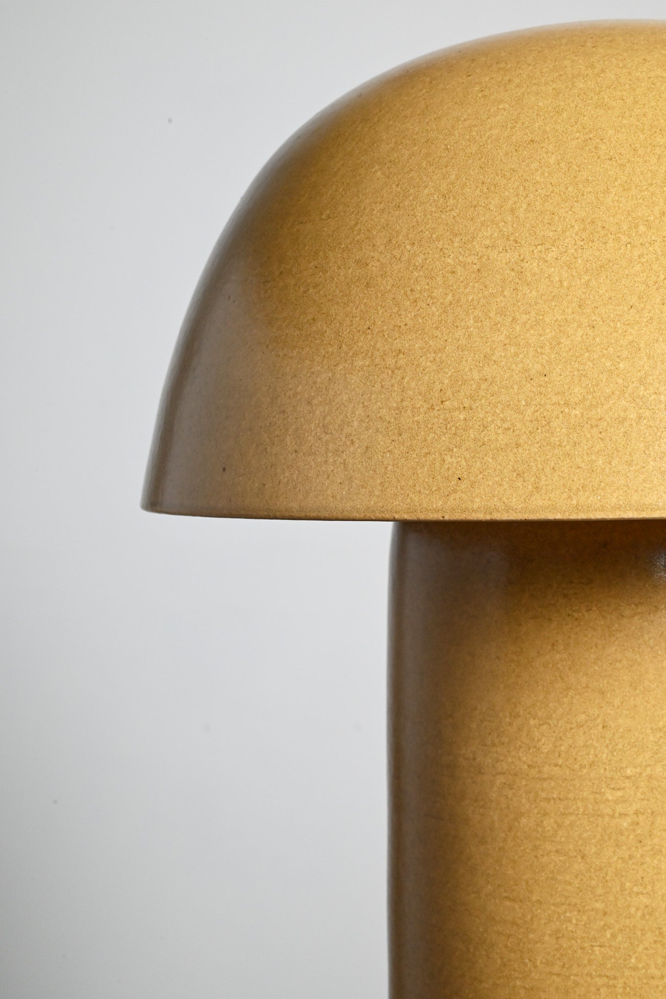 Tera Lamp Glazed - Ochre