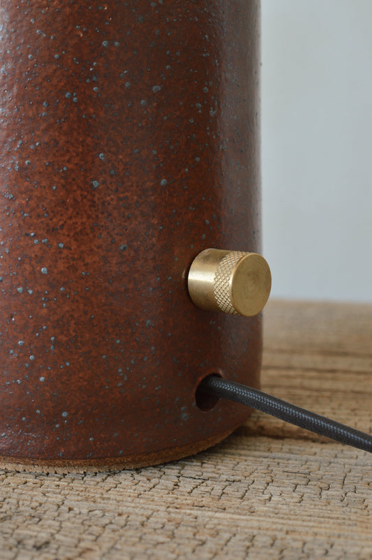 Ceramicah Shino Tera Lamp dimmer detail